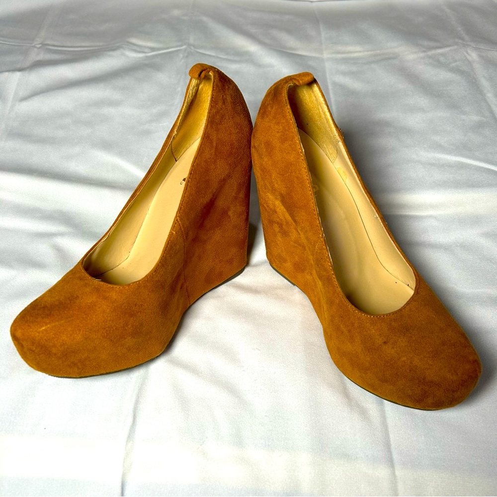 Soda Platform Wedges - Nutmeg